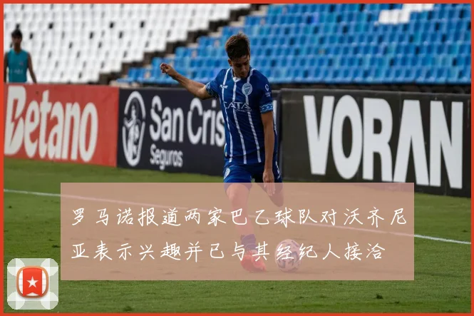 罗马诺报道两家巴乙球队对沃齐尼亚表示兴趣并已与其经纪人接洽