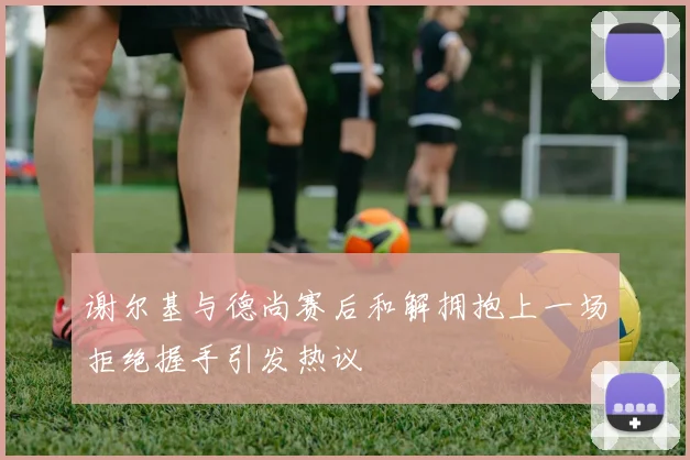 谢尔基与德尚赛后和解拥抱上一场拒绝握手引发热议